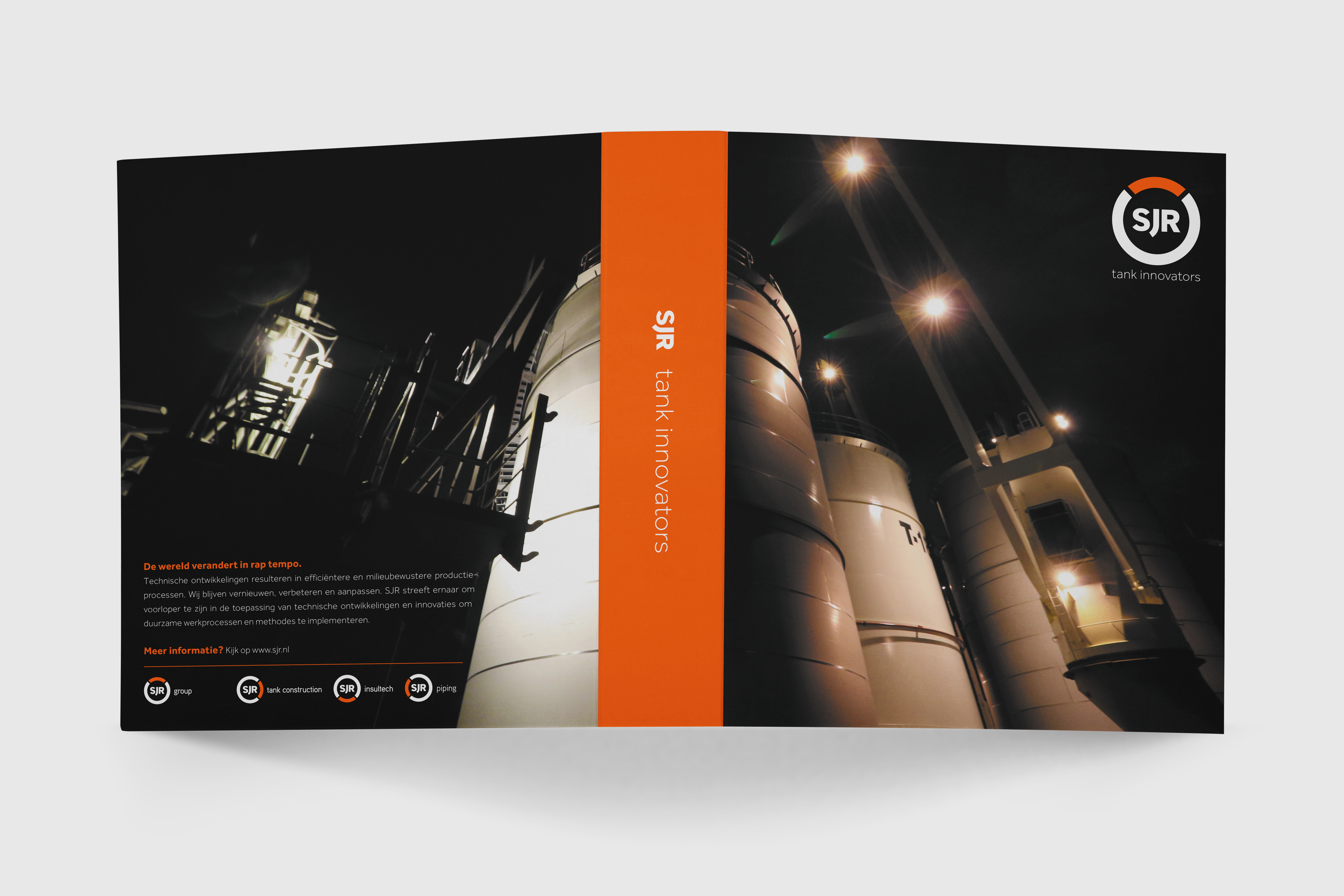 Identity design and brand positioning for SJR group by Dutch Fellow